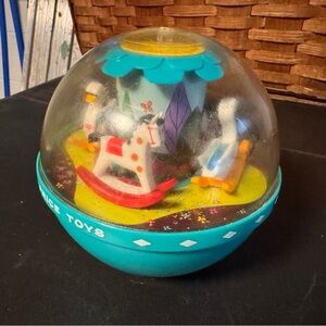 Vintage 1966 Roly Poly Chime Ball